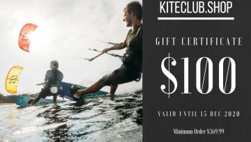 New Kiteclub online shop: $100 Free Gift Voucher